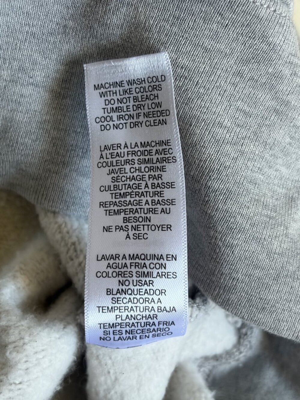 Frame Sporty Zip Sweatshirt (Gris Heather) - Small - Picture 8 of 11